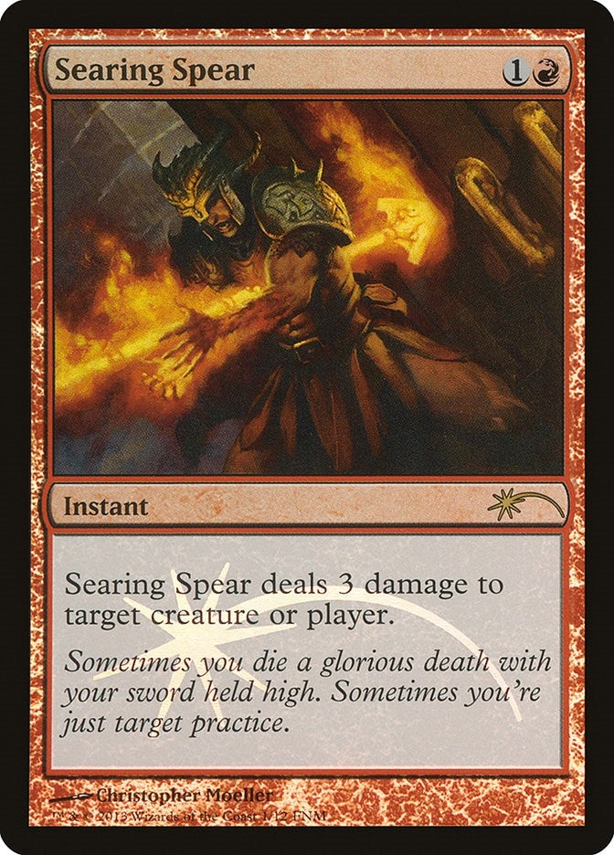 Image for Searing Spear (1) (FNM Promos) - Magic: The Gathering