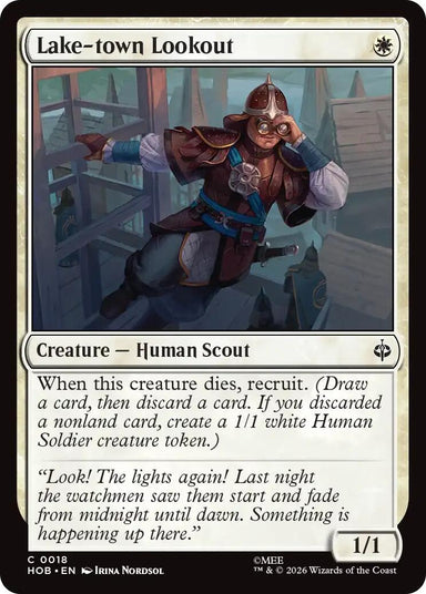 Image for Lake-town Lookout (18) (The Hobbit) (HOB) - Magic: The Gathering