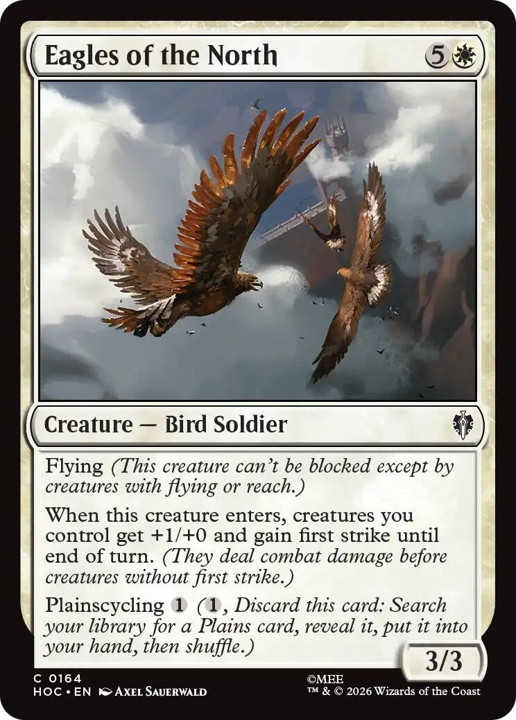 Image for Eagles of the North (164) (The Hobbit: Eternal-Legal) (HOC) - Magic: The Gathering