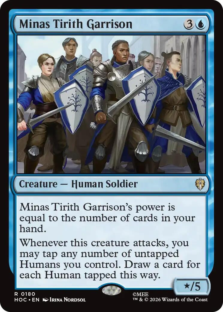 Image for Minas Tirith Garrison (180) (The Hobbit: Eternal-Legal) (HOC) - Magic: The Gathering