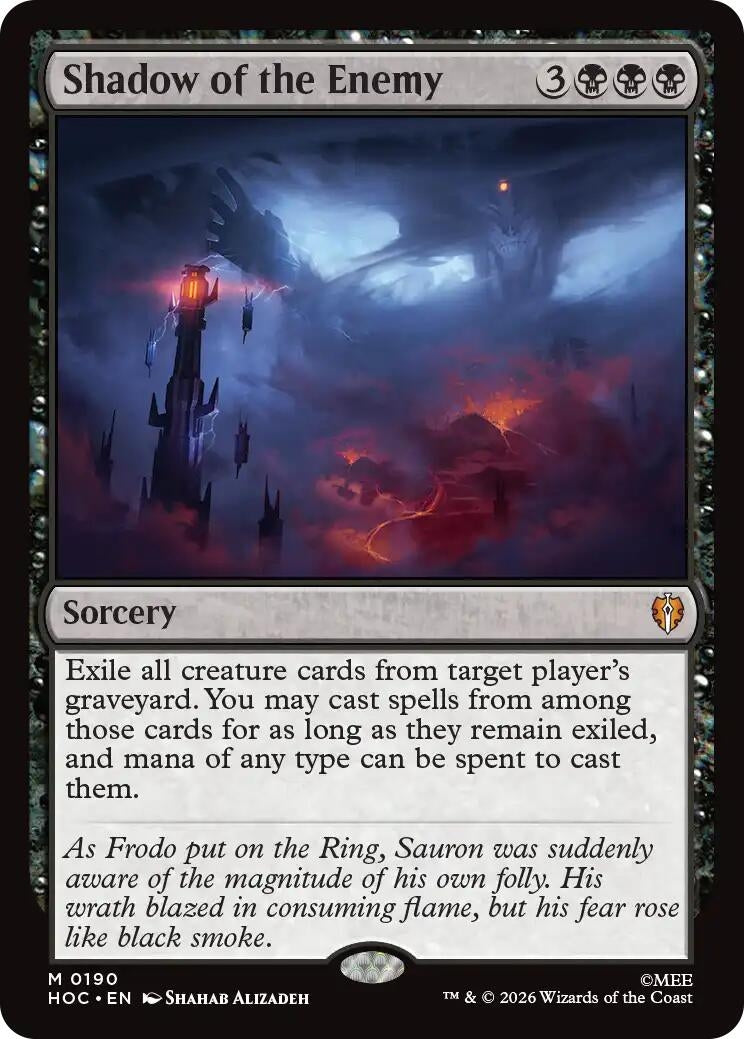 Image for Shadow of the Enemy (190) (The Hobbit: Eternal-Legal) (HOC) - Magic: The Gathering
