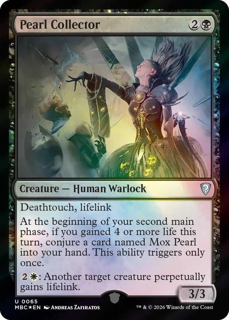 Image for Pearl Collector (65) (Mystery Booster Commander Edition) (MBC) - Magic: The Gathering
