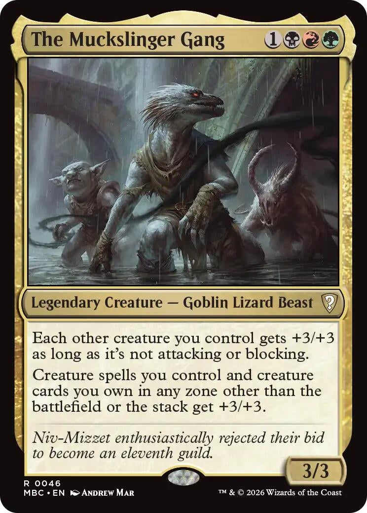 Image for The Muckslinger Gang (46) (Mystery Booster Commander Edition) (MBC) - Magic: The Gathering