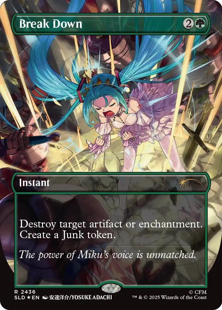 Image for Break Down (2436) (Secret Lair Drop Series) (SLD) - Magic: The Gathering