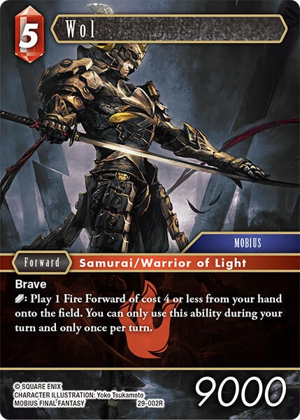 Image for Wol (29-002R) (Blissful Eternity) (29) - Final Fantasy TCG