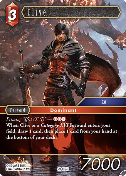 Image for Clive (29-004C) (Blissful Eternity) (29) - Final Fantasy TCG