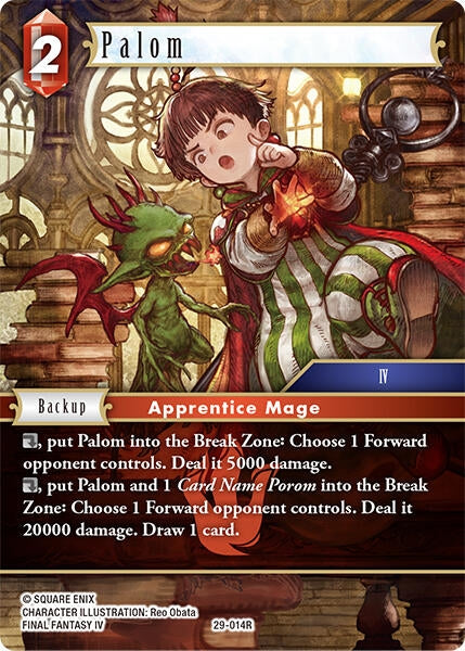 Image for Palom (29-014R) (Blissful Eternity) (29) - Final Fantasy TCG
