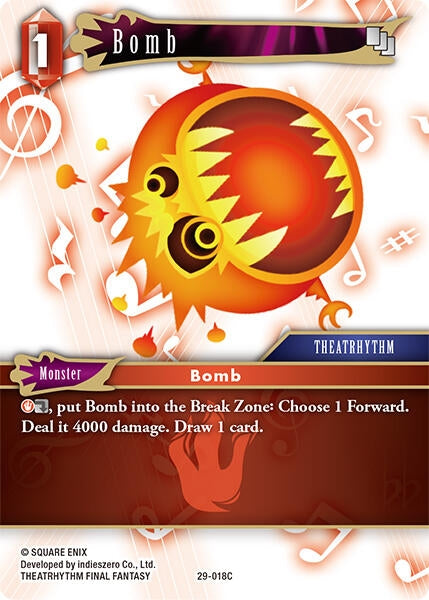 Image for Bomb (29-018C) (Blissful Eternity) (29) - Final Fantasy TCG