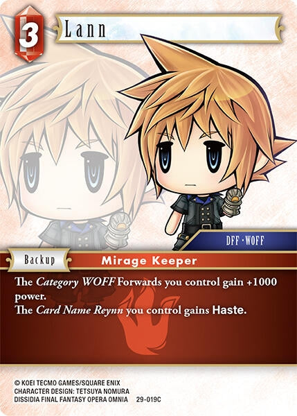 Image for Lann (29-019C) (Blissful Eternity) (29) - Final Fantasy TCG