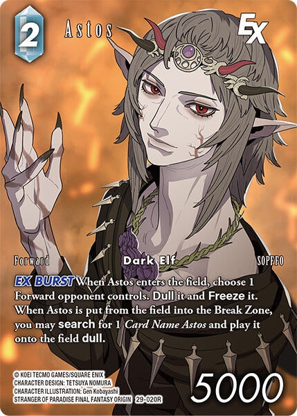 Image for Astos EX (Full Art) (29-020R) (Blissful Eternity) (29) - Final Fantasy TCG