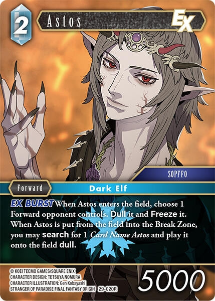Image for Astos EX (29-020R) (Blissful Eternity) (29) - Final Fantasy TCG