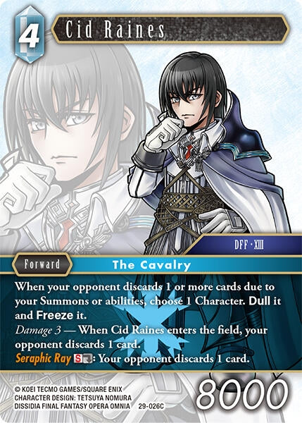Image for Cid Raines (29-026C) (Blissful Eternity) (29) - Final Fantasy TCG