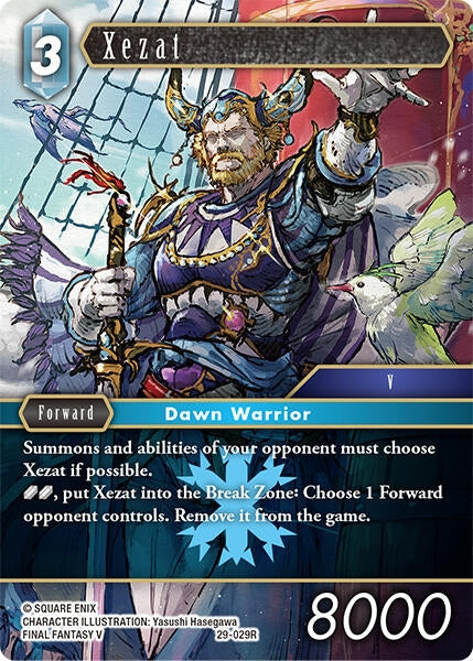 Image for Xezat (29-029R) (Blissful Eternity) (29) - Final Fantasy TCG