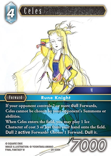 Image for Celes (29-030H) (Blissful Eternity) (29) - Final Fantasy TCG