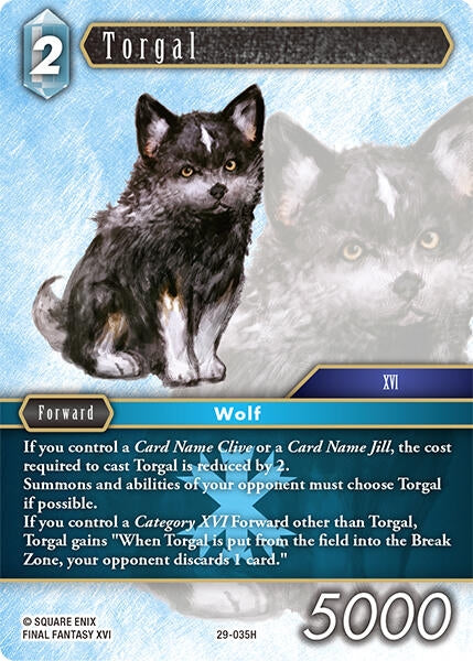 Image for Torgal (29-035H) (Blissful Eternity) (29) - Final Fantasy TCG