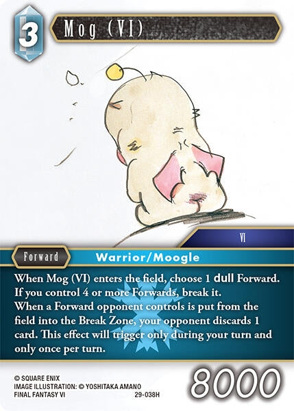 Image for Mog (VI) (29-038H) (Blissful Eternity) (29) - Final Fantasy TCG