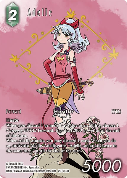 Image for Adelle (Full Art) (29-040H) (Blissful Eternity) (29) - Final Fantasy TCG