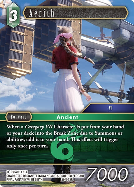 Image for Aerith (29-043R) (Blissful Eternity) (29) - Final Fantasy TCG