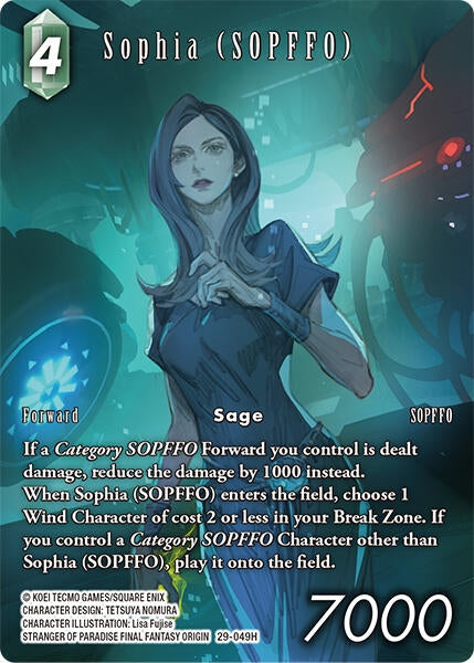 Image for Sophia (SOPFFO) (Full Art) (29-049H) (Blissful Eternity) (29) - Final Fantasy TCG