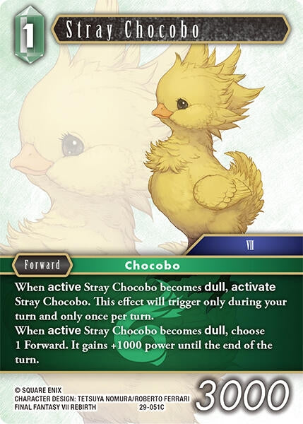Image for Stray Chocobo (29-051C) (Blissful Eternity) (29) - Final Fantasy TCG