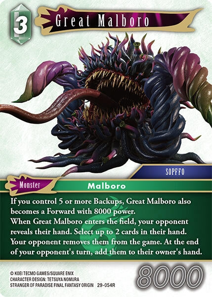 Image for Great Malboro (29-054R) (Blissful Eternity) (29) - Final Fantasy TCG