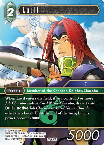 Image for Lucil (29-056R) (Blissful Eternity) (29) - Final Fantasy TCG