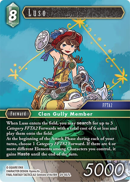 Image for Luso (29-057L) (Blissful Eternity) (29) - Final Fantasy TCG