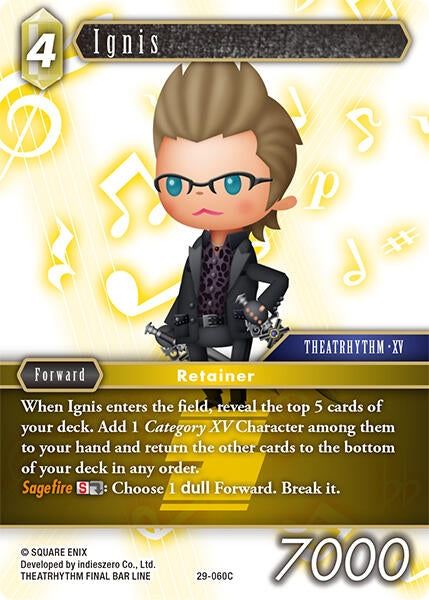 Image for Ignis (29-060C) (Blissful Eternity) (29) - Final Fantasy TCG