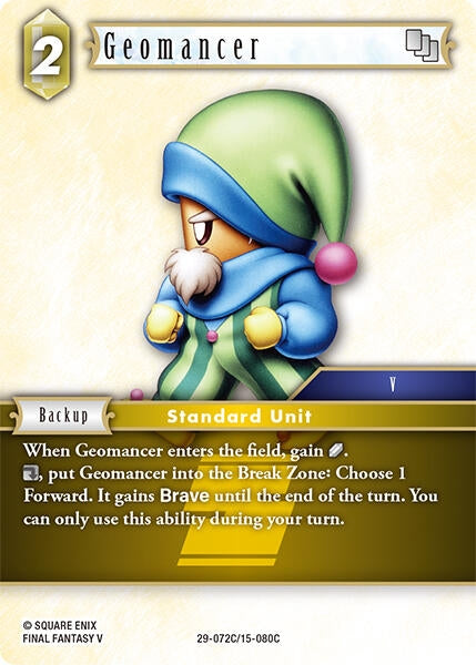 Image for Geomancer (29-072C/15-080C) (Blissful Eternity) (29) - Final Fantasy TCG