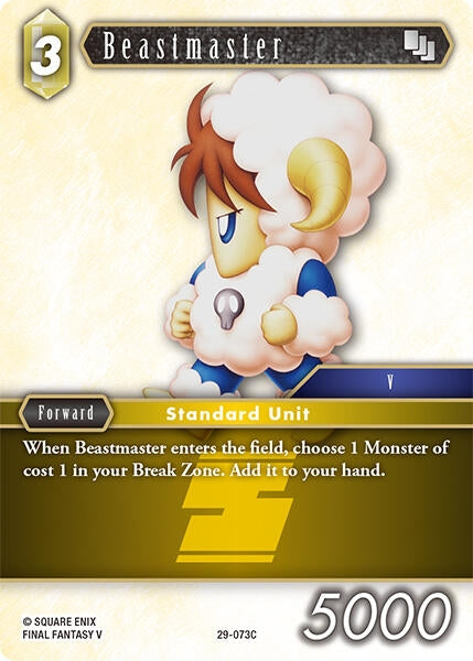 Image for Beastmaster (29-073C) (Blissful Eternity) (29) - Final Fantasy TCG