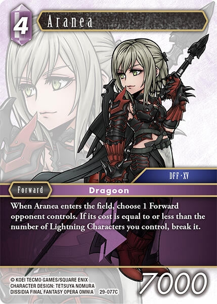 Image for Aranea (29-077C) (Blissful Eternity) (29) - Final Fantasy TCG