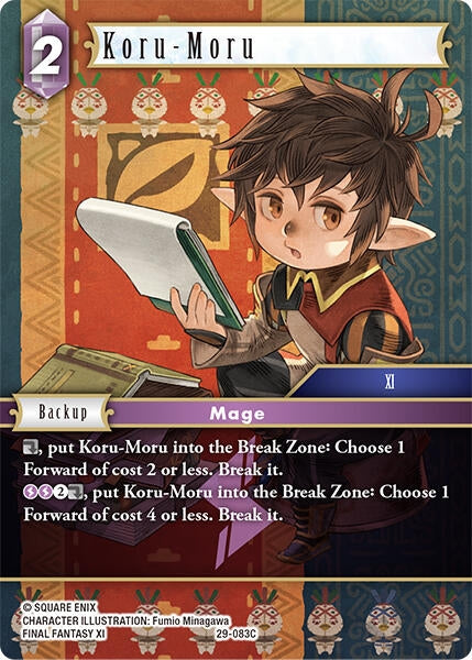 Image for Koru-Moru (29-083C) (Blissful Eternity) (29) - Final Fantasy TCG