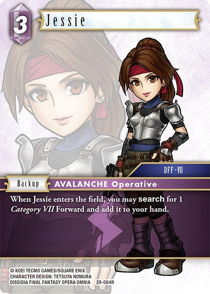 Image for Jessie (29-084R) (Blissful Eternity) (29) - Final Fantasy TCG