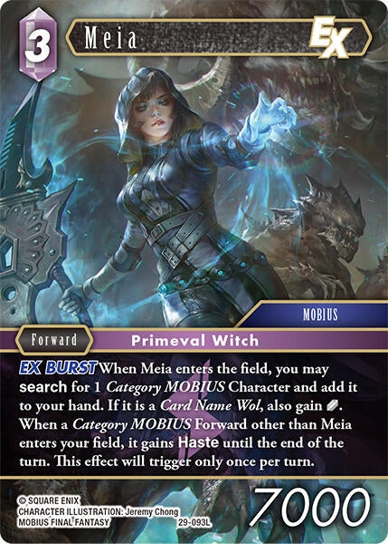 Image for Meia EX (29-093L) (Blissful Eternity) (29) - Final Fantasy TCG