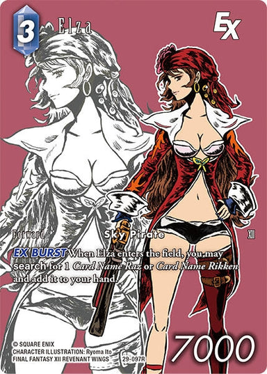 Image for Elza EX (Full Art) (29-097R) (Blissful Eternity) (29) - Final Fantasy TCG
