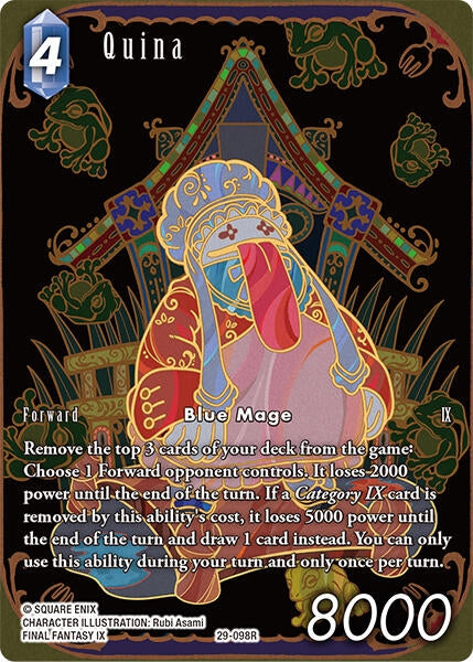 Image for Quina (Full Art) (29-098R) (Blissful Eternity) (29) - Final Fantasy TCG