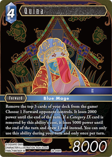Image for Quina (29-098R) (Blissful Eternity) (29) - Final Fantasy TCG