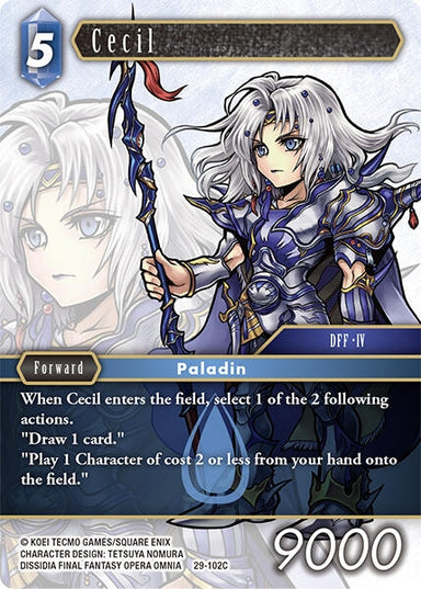 Image for Cecil (29-102C) (Blissful Eternity) (29) - Final Fantasy TCG