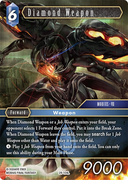 Image for Diamond Weapon (29-104L) (Blissful Eternity) (29) - Final Fantasy TCG