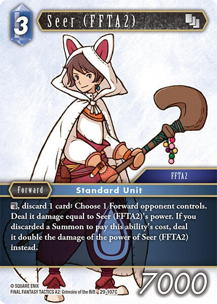Image for Seer (FFTA2) (29-107C) (Blissful Eternity) (29) - Final Fantasy TCG