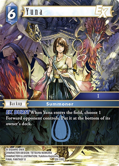 Image for Yuna EX (29-110C) (Blissful Eternity) (29) - Final Fantasy TCG