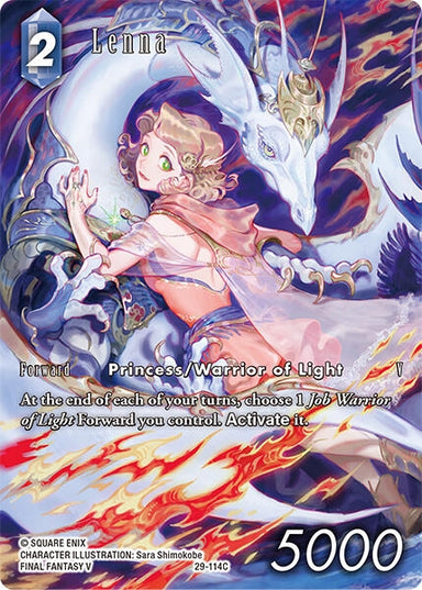 Image for Lenna (Full Art) (29-114C) (Blissful Eternity) (29) - Final Fantasy TCG