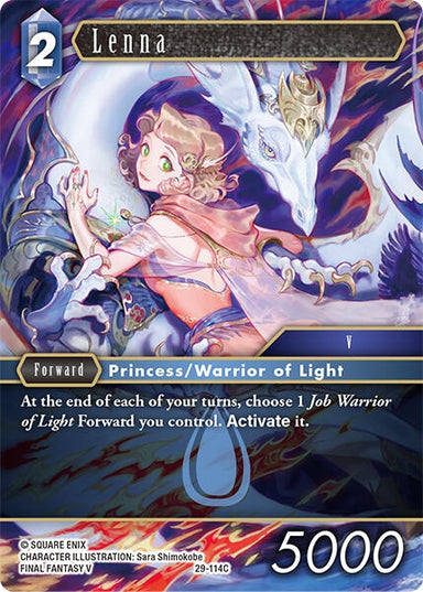 Image for Lenna (29-114C) (Blissful Eternity) (29) - Final Fantasy TCG