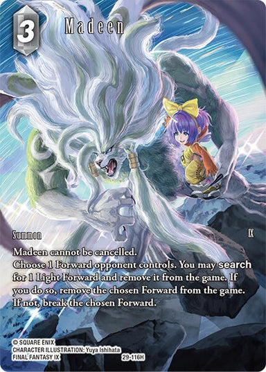 Image for Madeen (Full Art) (29-116H) (Blissful Eternity) (29) - Final Fantasy TCG
