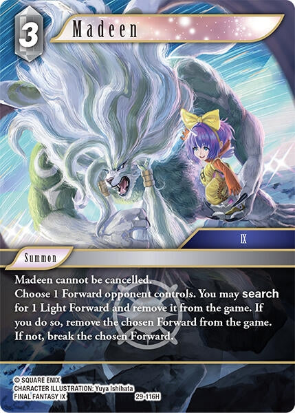 Image for Madeen (29-116H) (Blissful Eternity) (29) - Final Fantasy TCG