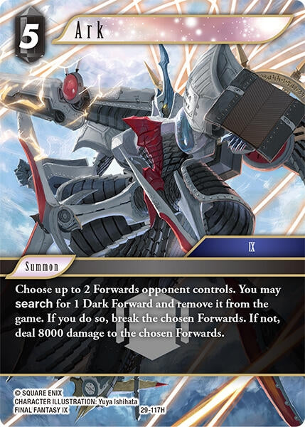 Image for Ark (29-117H) (Blissful Eternity) (29) - Final Fantasy TCG