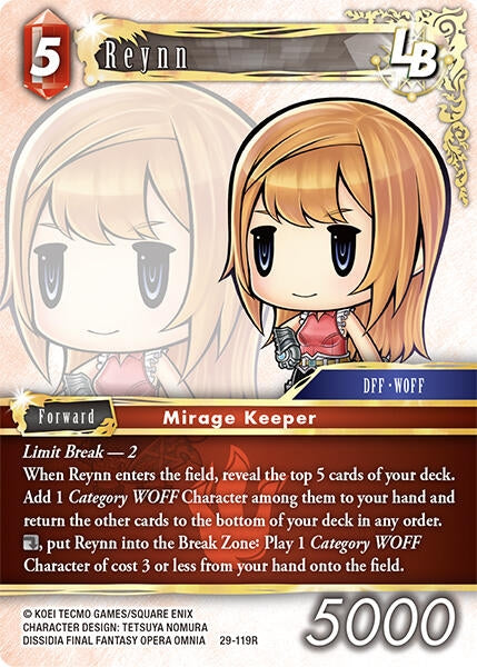 Image for Reynn (29-119R) (Blissful Eternity) (29) - Final Fantasy TCG