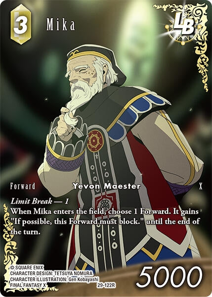 Image for Mika (Full Art) (29-122R) (Blissful Eternity) (29) - Final Fantasy TCG