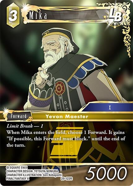 Image for Mika (29-122R) (Blissful Eternity) (29) - Final Fantasy TCG