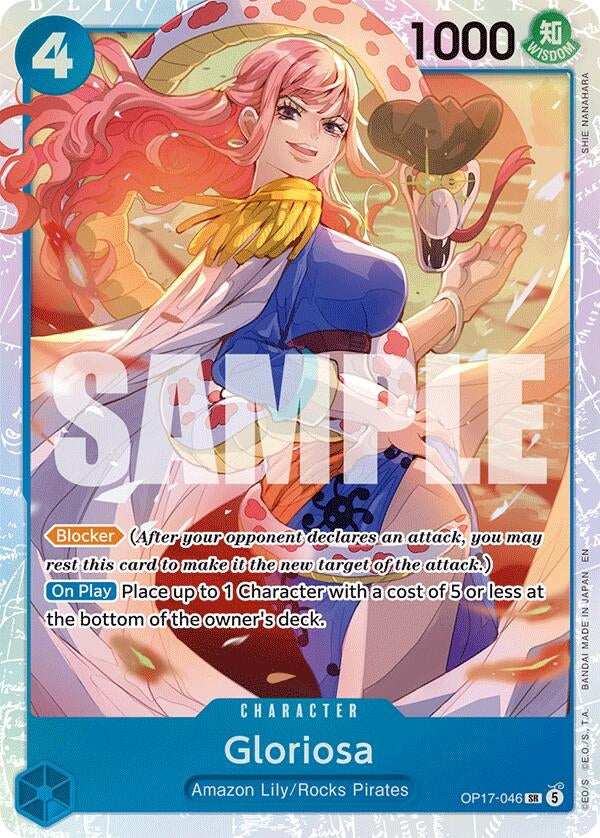 Image for Gloriosa (OP17-046) (The World's Strongest Warriors) (OP17) - One Piece Card Game